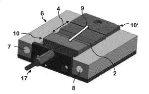 Patent sketch: Determining a surface profile change