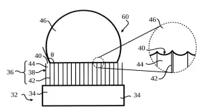 Patent sketch: METHOD FOR MODIFYING A METALLIC SURFACE, SUCH AS A LEADING EDGE PORTION OF AN AIRFOIL