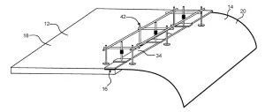 Patent sketch: Pressure plate
