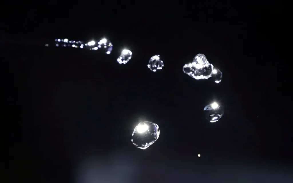 Drop jet illustration