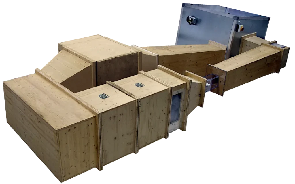 View of iCORE icing wind tunnel